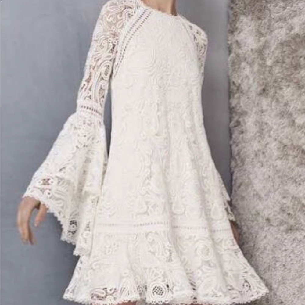 Alexis Veronique Dress in Ivory